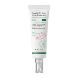 Axis-y complete no-stress physical sunscreen